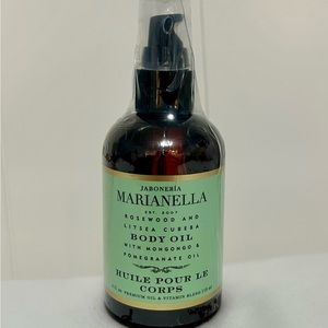 Jaboneria Marianella Rosewood and Litsea Cubeba Imperial Jade Body Oil